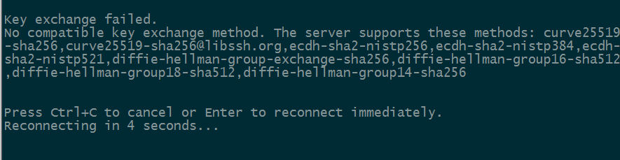 使用SecureCRT连接Ubuntu20.04报错：Key exchange failed. No compatible key exchange method.-下雪啦资源网
