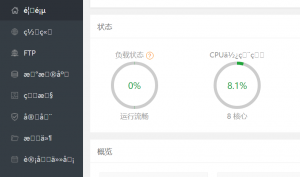 Debian10中宝塔面板出现乱码-下雪啦资源网