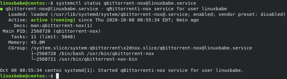 图片[4]-如何在CentOS 8 / RHEL 8 Desktop＆Server上安装qBittorrent-下雪啦资源网