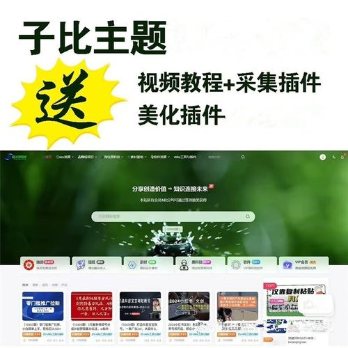 网创教程自动采集wordpress插件子比主题-下雪啦资源网
