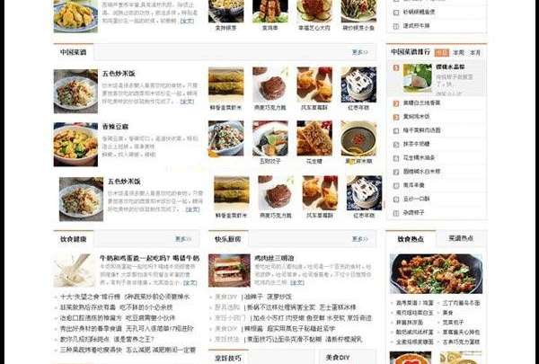 图片[3]-92GAME最新仿制中国菜谱网|烧菜网食谱网源码,帝国cms7.0内核+支持会员投稿+海量数据-下雪啦资源网
