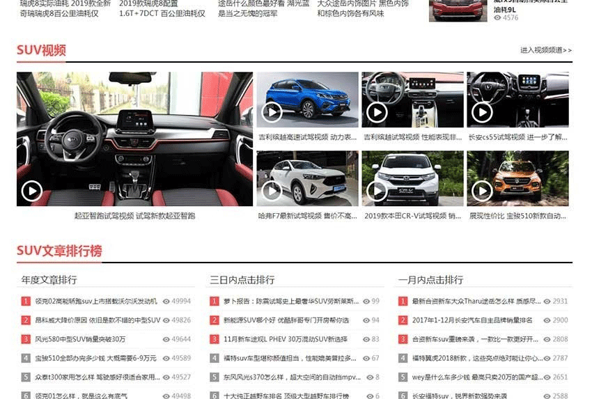 图片[4]-帝国CMS仿《SUV排行榜网》汽车销量排行网汽车销量资讯网站模板源码-下雪啦资源网