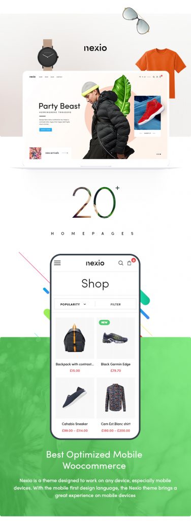 图片[2]-WordPress主题Nexio v1.0.7 时尚服装WooCommerce商店主题-下雪啦资源网