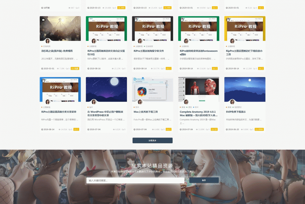 图片[2]-【首发】真正的日主题RiPro v8.1破解版（修复缓存器功能）-下雪啦资源网