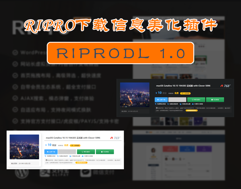图片[2]-WordPress主题 wori-child1.3子主题美化包 ripro美化子主题_全站美化子主题-下雪啦资源网