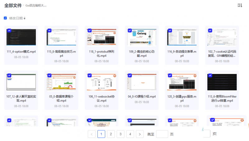 Go语言编程大全，web微服务数据库十大专题精讲-下雪啦资源网