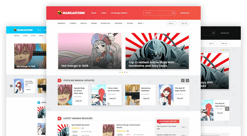 Madara 2.2.2.1主题源码 | 响应式WordPress漫画小说主题模板-下雪啦资源网