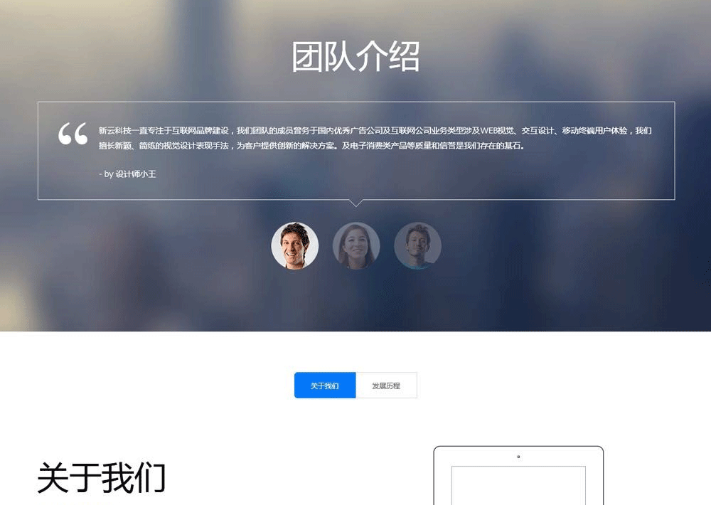 图片[3]-discuz模板：高端简洁响应式企业 商业版GBK-下雪啦资源网