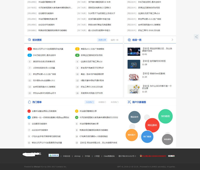 图片[2]-Discuz仿115资源网论坛模板-下雪啦资源网
