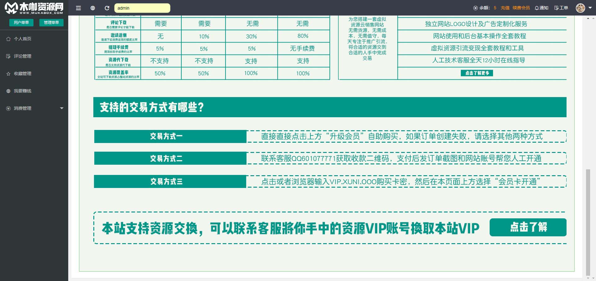 图片[5]-Zblog仿木咖资源网PHP带数据整站源码-下雪啦资源网