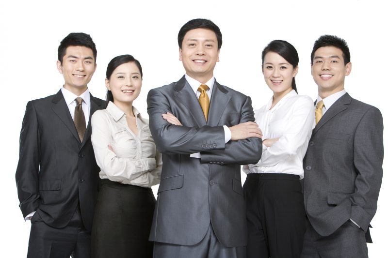 11张高清商务团队人物PPT图片-下雪啦资源网