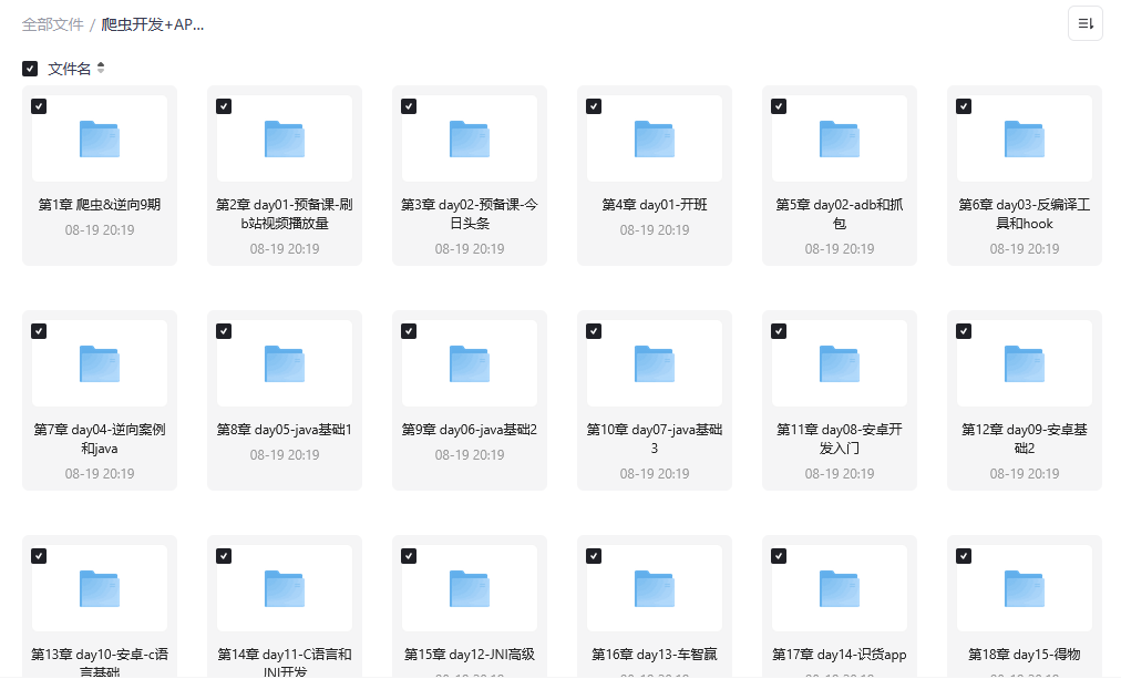 爬虫开发+APP逆向大神班-下雪啦资源网