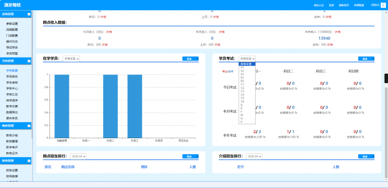 驾校培训办公管理系统 专属驾校的OA系统 驾培管理行业-下雪啦资源网