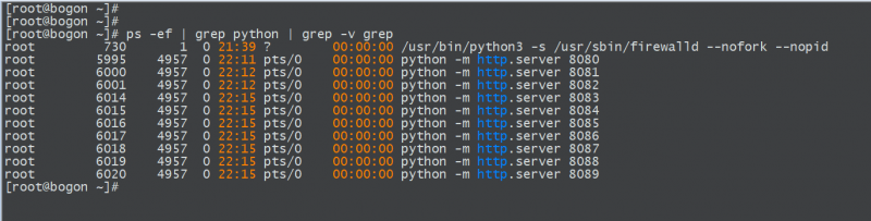 linux杀掉多个相同进程-下雪啦资源网