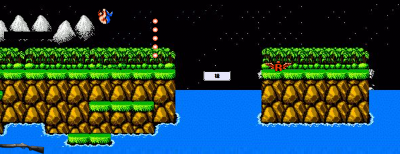 纯手工魂斗罗游戏js源码-下雪啦资源网