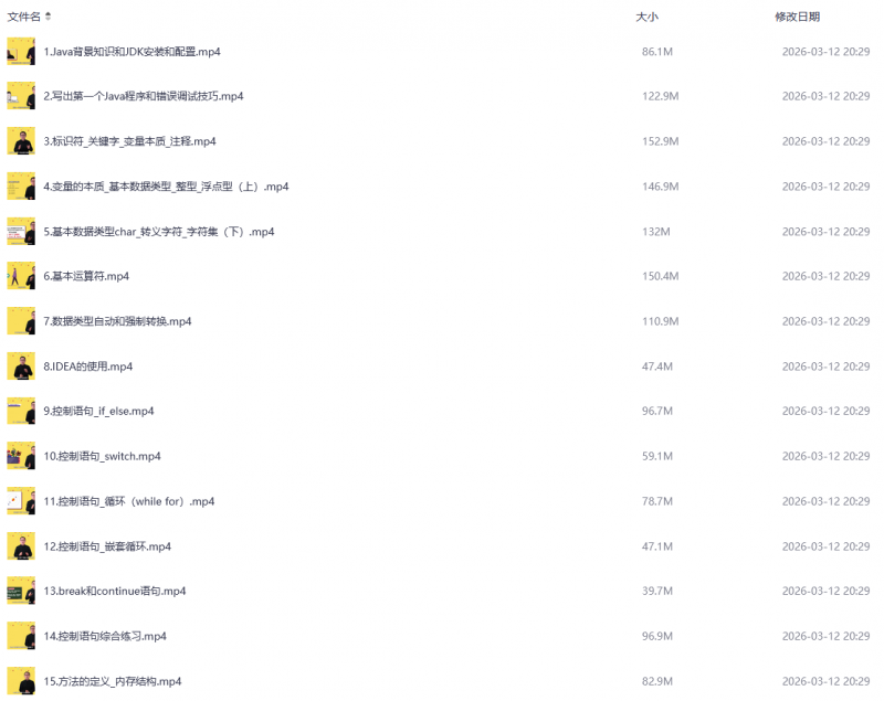 Java从入门到实战，学技术开发的看看吧-下雪啦资源网