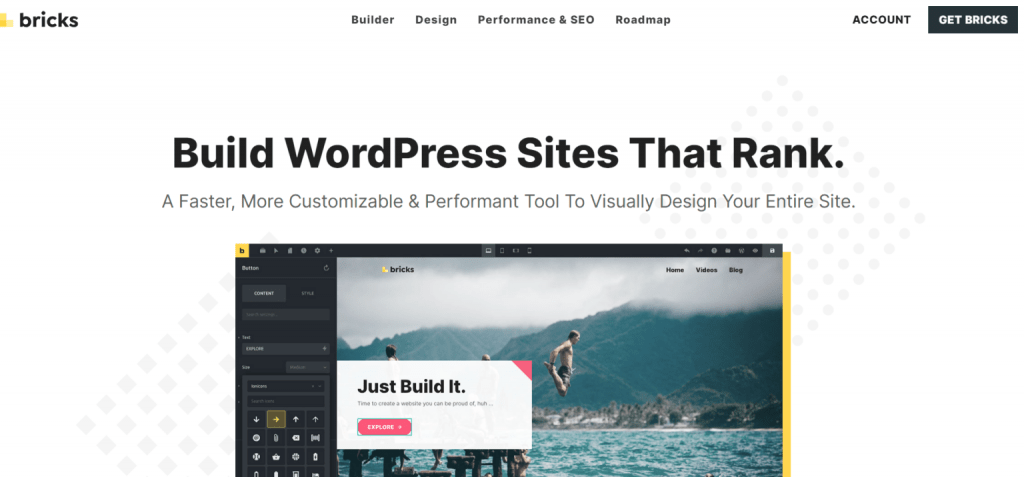 WordPress主题–Bricks Builder v2.3 破解版，自带可视化编辑器的主题-下雪啦资源网