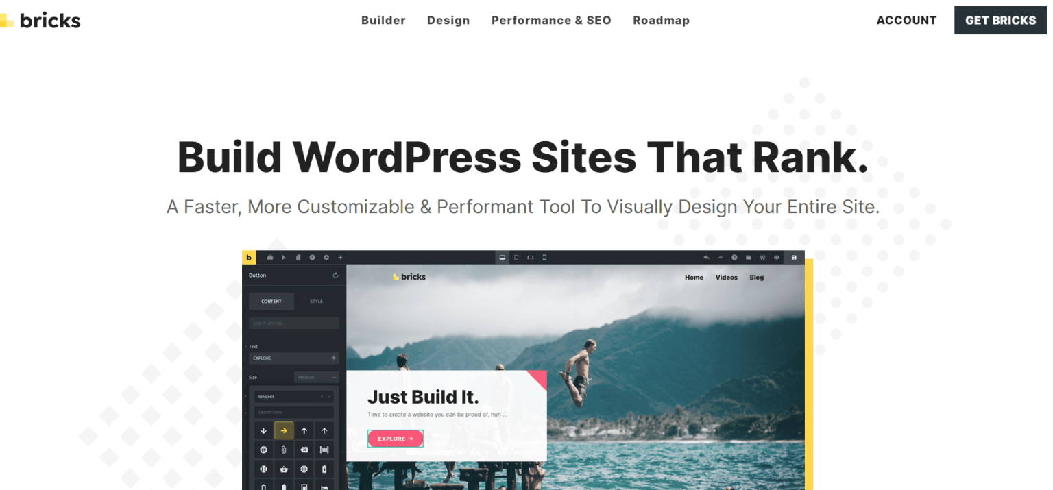 WordPress主题–Bricks Builder v2.3 破解版，自带可视化编辑器的主题-下雪啦资源网