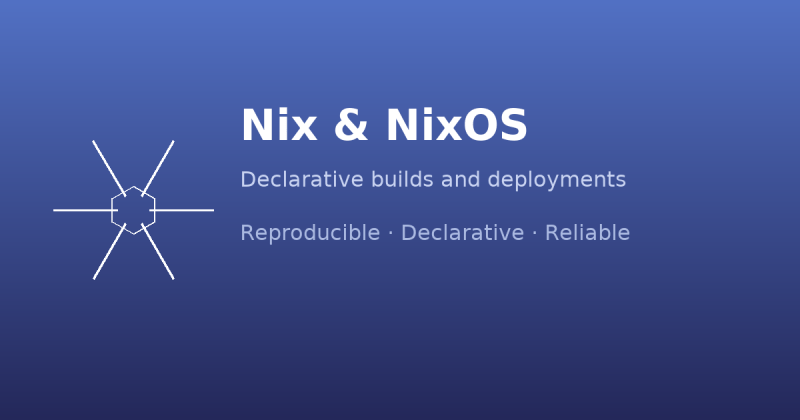 Nix & NixOS：声明式构建与部署-下雪啦资源网