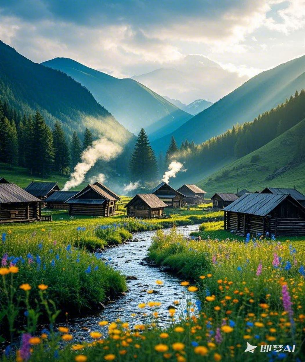 治愈风景即梦示例图