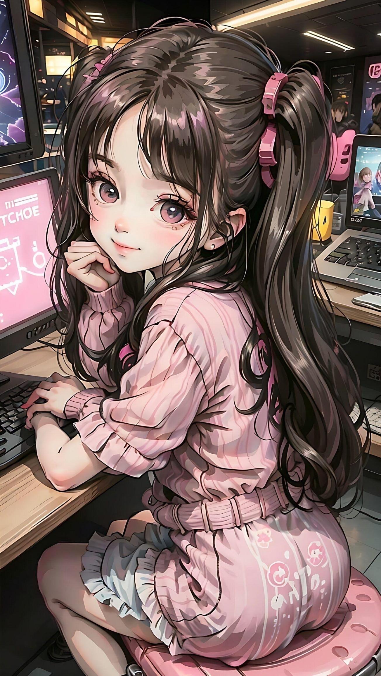 动漫 人物即梦示例图