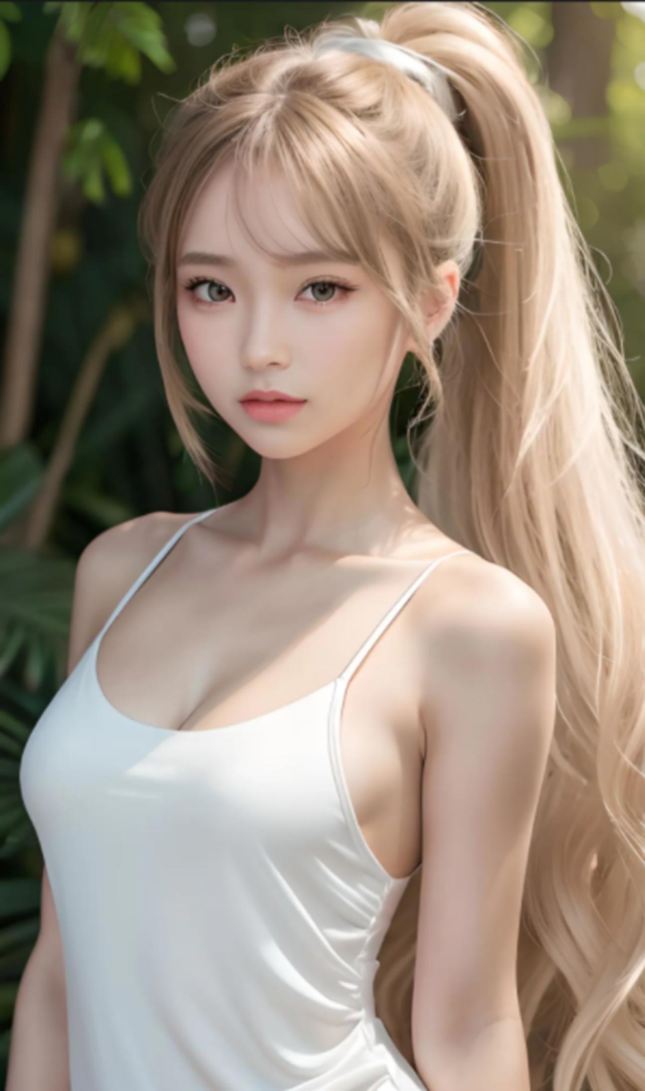 颜值美女即梦示例图