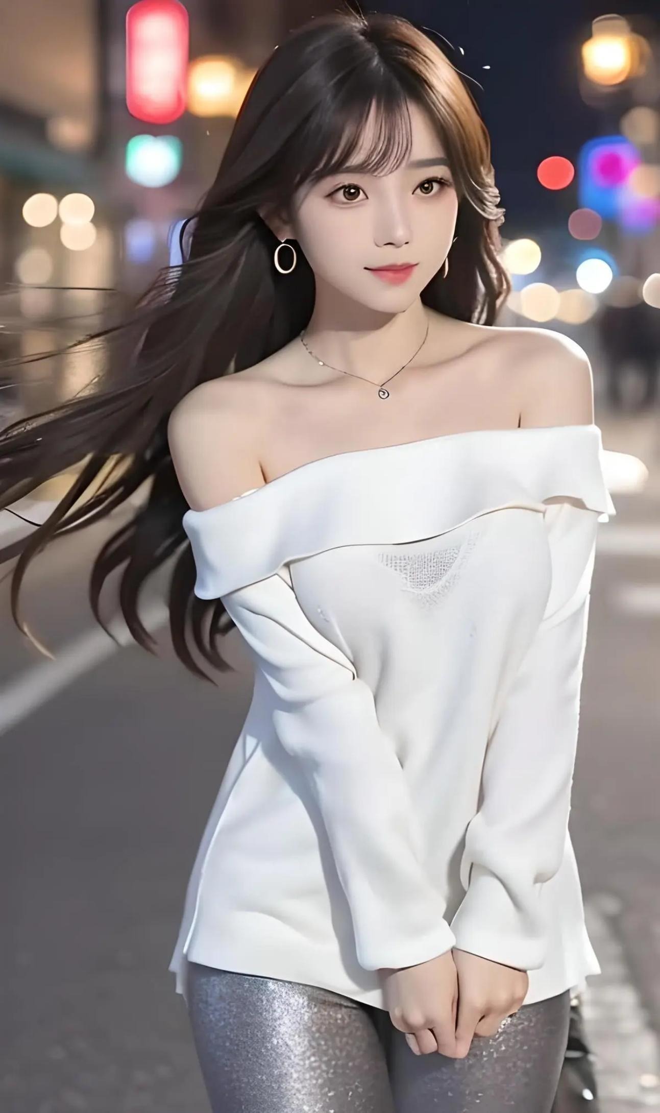 颜值美女即梦示例图