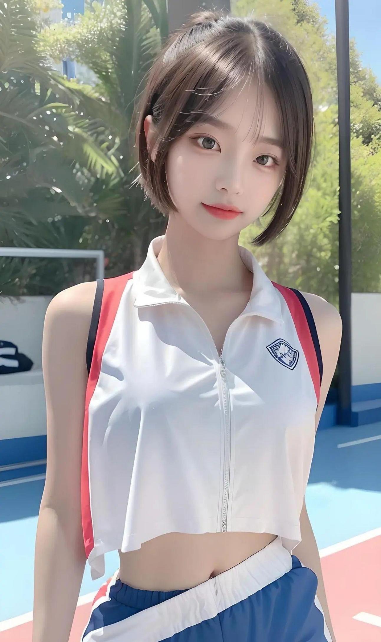 颜值美女即梦示例图