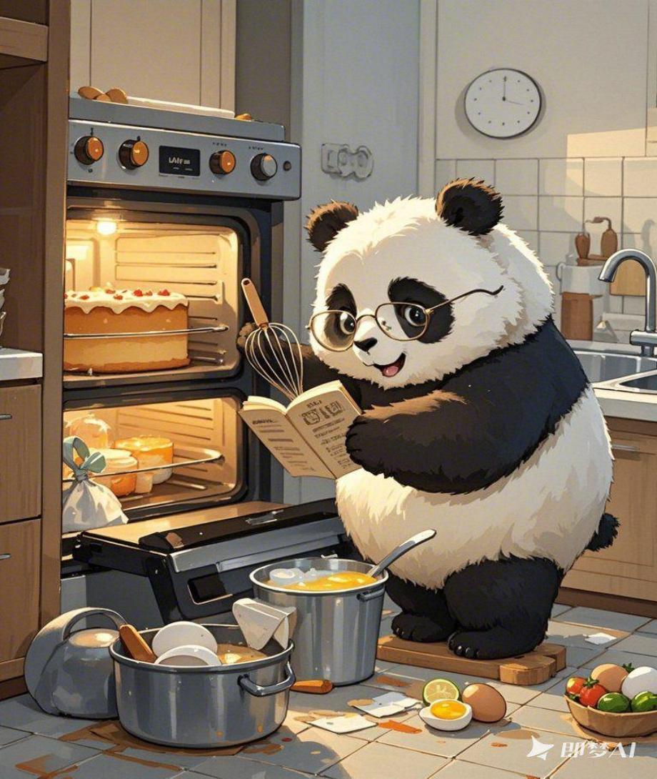 熊猫系列即梦示例图