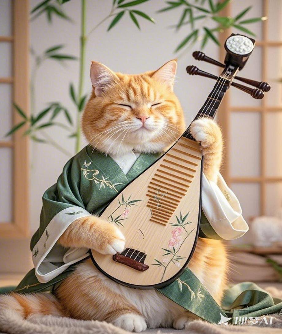 小橘猫系列即梦示例图