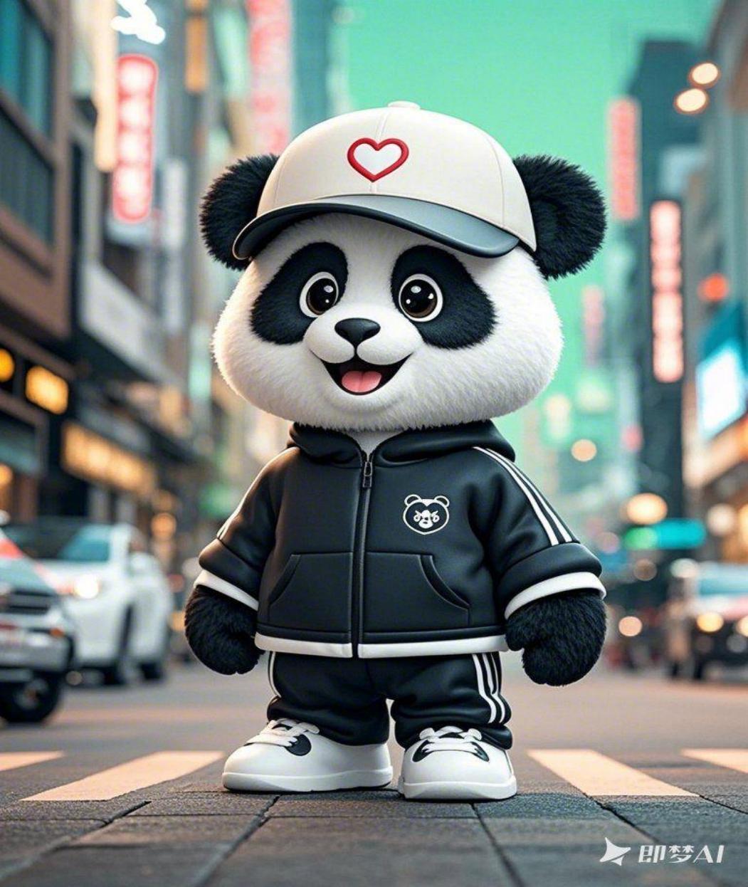 动物站立（跳舞）即梦示例图